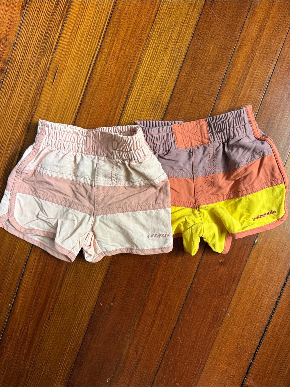 Patagonia Baby Girl Baggies Shorts - Bundle (2 pieces)